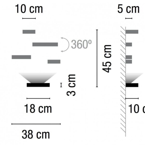 Aplique Set x 5