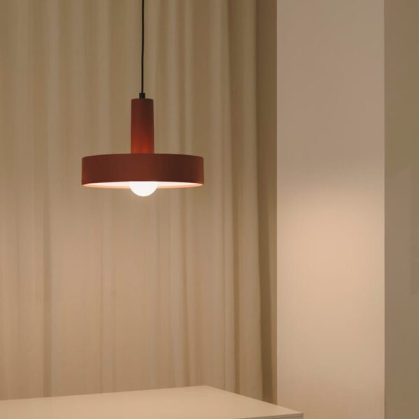 Productos | Lighting Group | Colombia | Keops rojo ladrillo 1 cuerpo