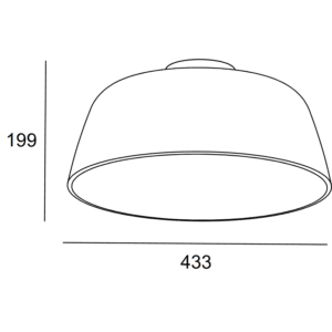 Miso gris piedra 43cm